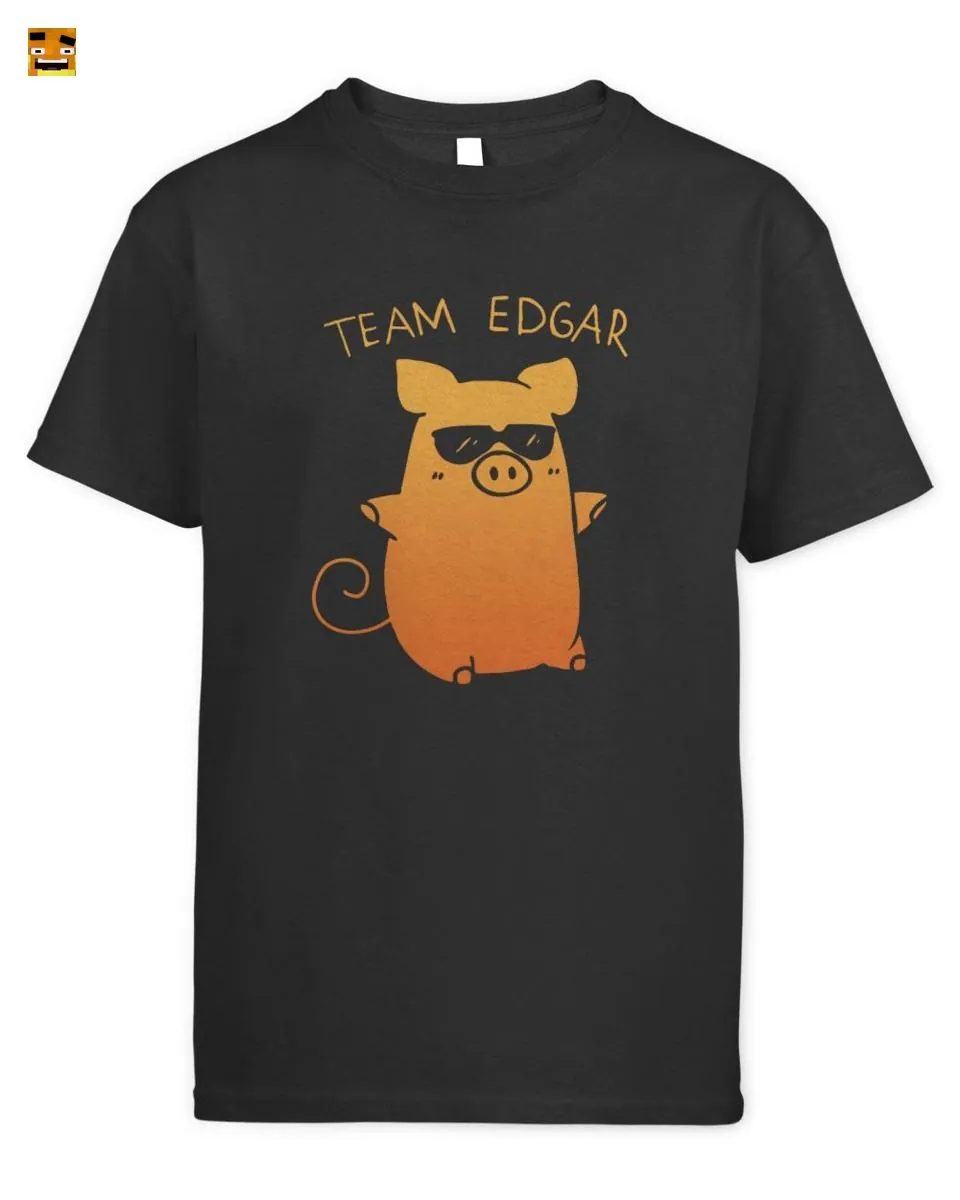 Paluten Team Cool Piggy - Gamer Fan with Sunglasses D T-Shirt