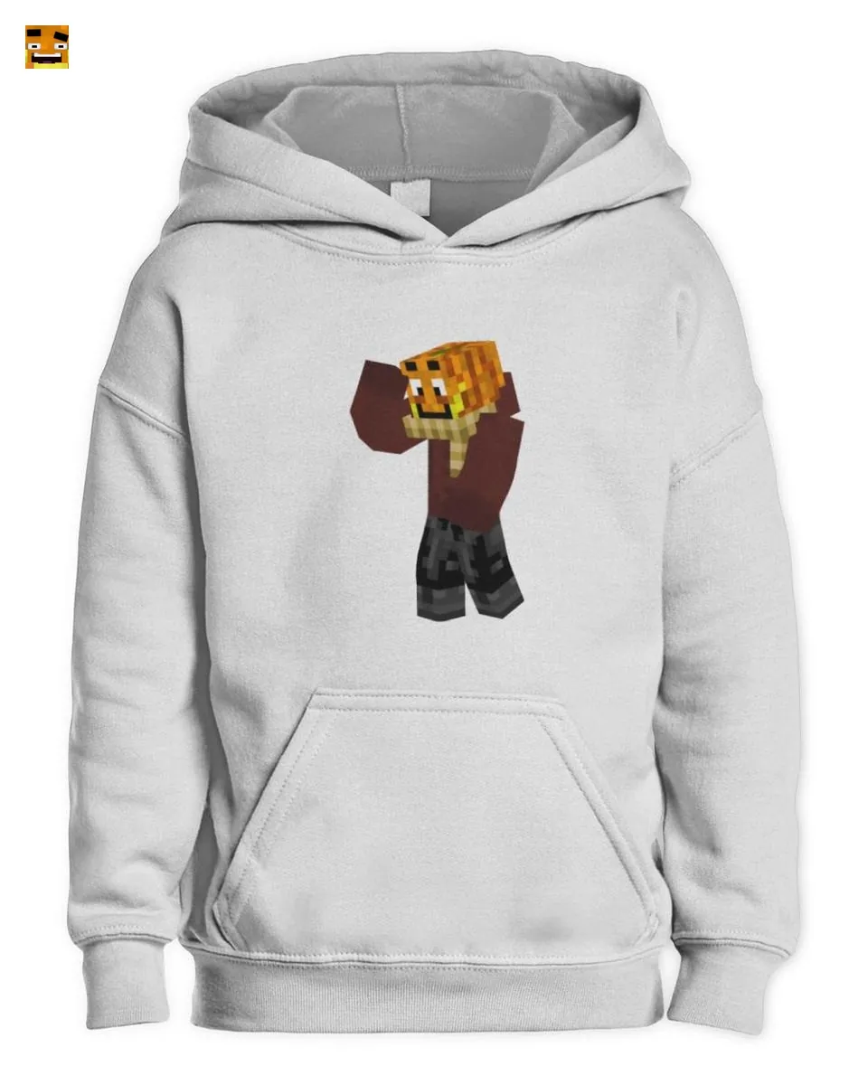 Paluten Waving Pumpkin Head Gamer - Blocky Video Game T-Shirt - Image 2